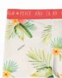 Leggings brancas de malha para menina Oasis