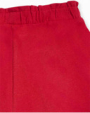 Leonor shorts de tricô vermelho Basics Girl