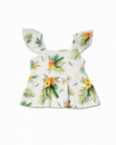 Regata lisa branca para menina Oasis