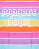 Maiô listrado menina Paradiso beach