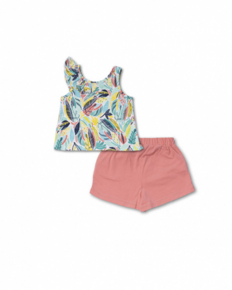 Conjunto estampado menina Treasure Island