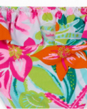 Faixa de cintura feminina com estampa de concha