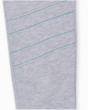 Calças compridas de pelúcia cinza para menino Juicy