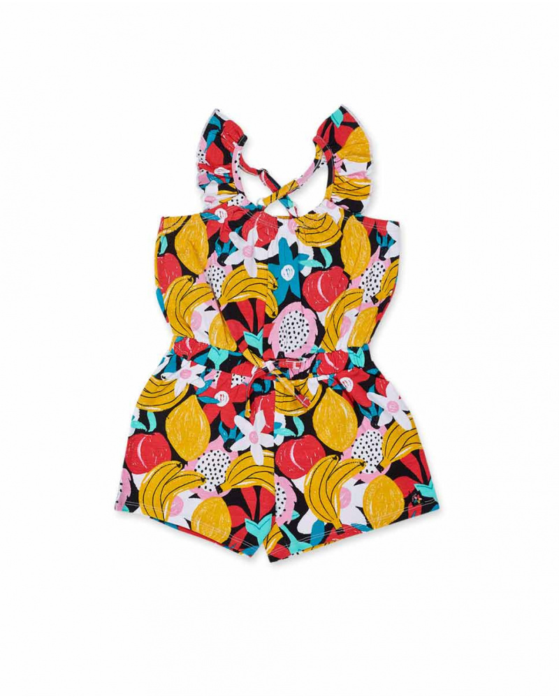 Macacão de malha estampado Juicy girl