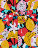 Macacão de malha estampado Juicy girl