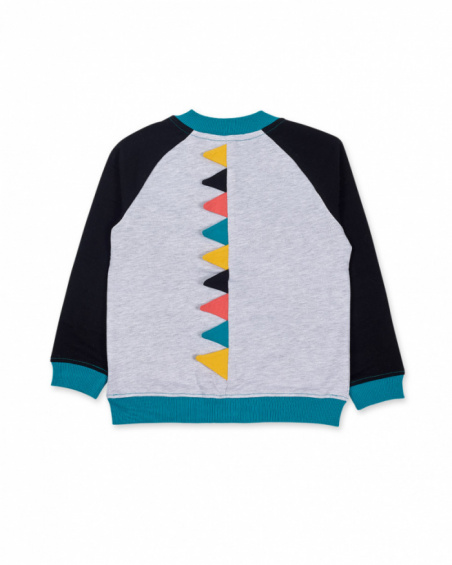 Jaqueta de lã cinza Juicy boy