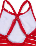 Fato de banho vermelho para menina Beach Day