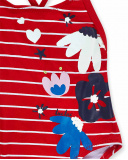 Fato de banho vermelho para menina Beach Day