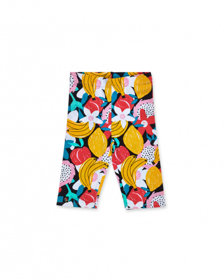 Legging pirata de tricô estampada Juicy girl