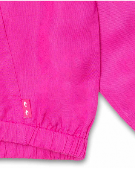 Jaqueta lisa Full Bloom roxa para menina