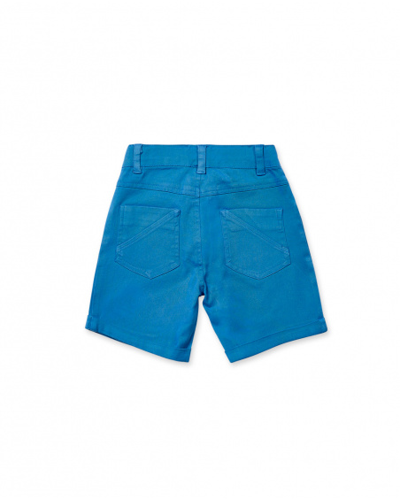 Bermuda masculina de sarja marrom Eco-Safari