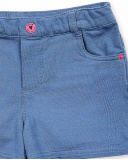 Shortinho tricot azul menina Paradiso beach