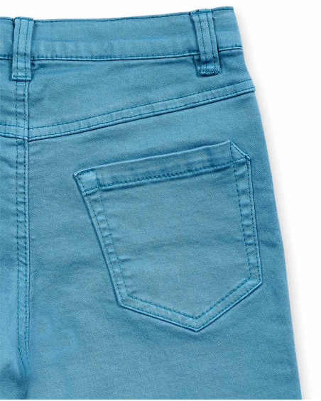 Bermuda de ganga azul para menino Lost Paradise