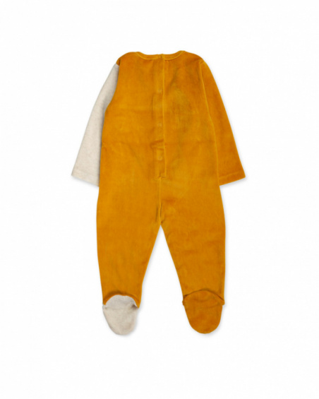 Macacão de tule amarelo para menino Pugs Life Macacão de tule amarelo para menino Pugs Life