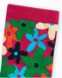 Conjunto de 2 meias estampadas para menina Trecking Time Conjunto de 2 meias estampadas para menina Trecking Time