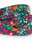 Tiara de malha verde com estampado para menina Trecking Time Tiara de malha verde com estampado para menina Trecking Time