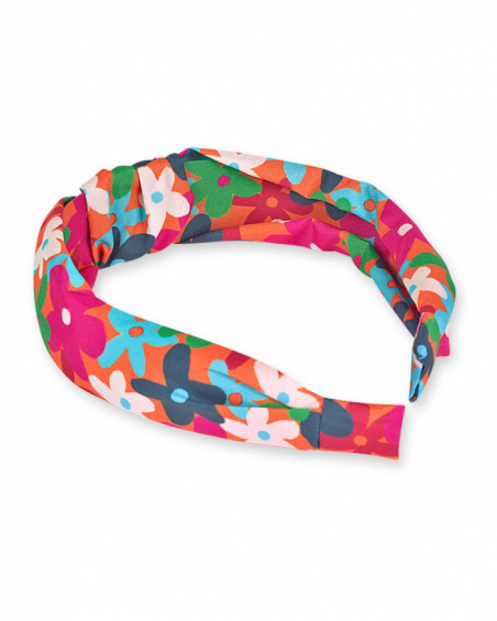 Tiara estampada rígida para menina Treking Time Tiara estampada rígida para menina Treking Time