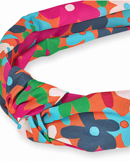 Tiara estampada rígida para menina Treking Time Tiara estampada rígida para menina Treking Time