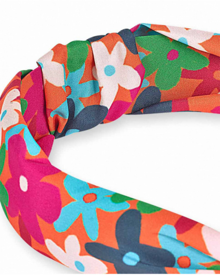 Tiara estampada rígida para menina Treking Time Tiara estampada rígida para menina Treking Time