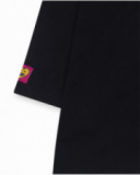 Vestido preto de malha para menina The Happy World Vestido preto de malha para menina The Happy World