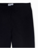 Legging de malha preta para menina The Happy World Legging de malha preta para menina The Happy World