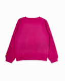moletom de malha rosa para menina The Happy World moletom de malha rosa para menina The Happy World