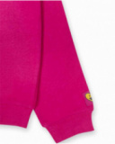 moletom de malha rosa para menina The Happy World moletom de malha rosa para menina The Happy World