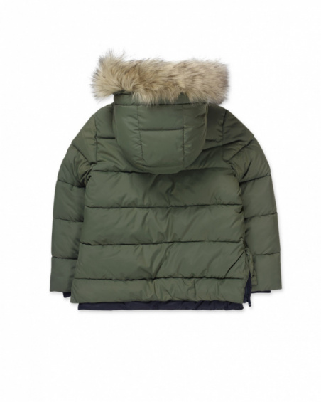 Casaco liso verde para menino Try New Path Casaco liso verde para menino Try New Path