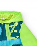 Casaco verde de menino Tropadelic