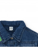 Jaqueta jeans azul de menina Tropadelic