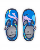 Tênis de lycra azul para menino Ocean Wonders