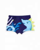 Fato de banho boxer azul de menino Ocean Wonders