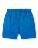 Bermudas menino em sarja azul Ocean Wonders