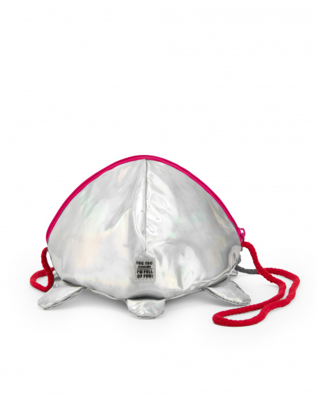 Bolsa prateada de menina. Ocean Wonders