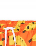 Bermudas laranja menino Banana Records