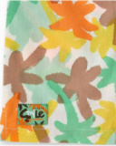 Camisa de popelina verde estampada para menino Banana Records