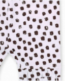 Conjunto de malha laranja de menina Banana Records