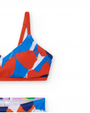 Biquíni lilás de menina Coleção Rockin The Jungle