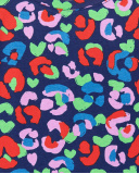 T-shirt de malha com estampa animal para menina Coleção Rockin