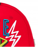 Boné de sarja vermelho para menino Coleção Race Car