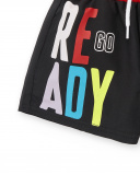 Bermudas pretas de menino Coleção Race Car