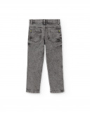 Calça jeans cinza menino Coleção Race Car