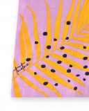 T-shirt lilas de menina em malha Coleção Paradise Beach