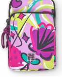 Bolsa móvel lilás de menina Coleção Flamingo Mood
