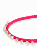 Conjunto de tiaras rígidas rosa azul para menina Coleção Acid