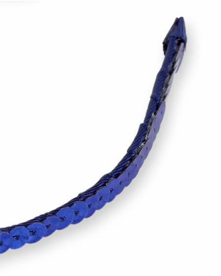 Conjunto de tiaras rígidas rosa azul para menina Coleção Acid