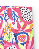 Leggings de ciclismo de malha branca para menina Coleção Acid