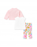 Conjunto tricot lilás de menina Coleção Over The Rainbow