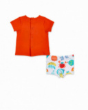 Conjunto de banheiro masculino vermelho Coleção Frutti