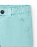 Bermudas menino em sarja azul Coleção Paradiso